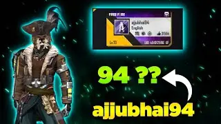 Ajjubhai Name me 94 kyu Lagate hai 🤔 Mysterious Facts - Garena Free Fire