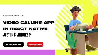 Demo Of Video Calling App In React Native | Video Calling App Just In 5 Minutes | React Native