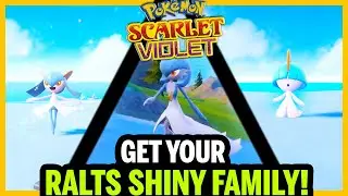 How to get SHINY Ralts for Gardevoir Line EASY in Pokemon Scarlet and Violet