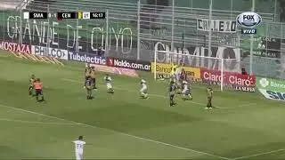 GOL DE AGÜERO - (1-1) - San Martín (SJ) vs Rosario Central - Superliga Argentina 2017/18