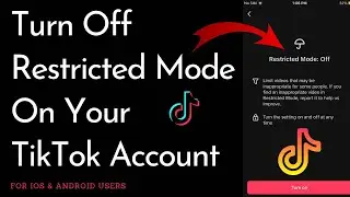 How To Turn Off Restricted Mode On Your TikTok Account  ||  TikTok Restricted Mode Off ..! [2023]