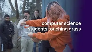 cs students touch grass | Vlog