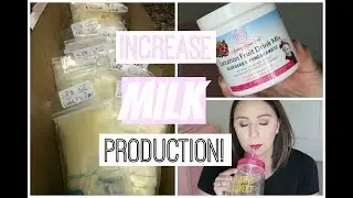 5 NATURAL ways to INCREASE Your Milk Production!