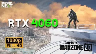 COD Warzone 2.0 Benchmark | RTX 4060 | ASUS ROG STRIX G16 | 1080p