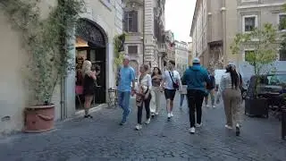 Caminar en Roma y ver cosas
