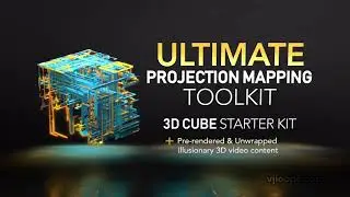 🔳 Cube Mapping Starter Pack || VJ Loops Pack