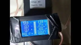 48V 15 Ah Высокотоковый аккумулятор черный съемный