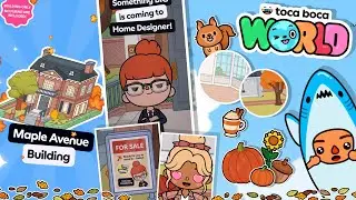 Maple Avenue Building!? 🍂| Toca Boca World (Coming Soon!) Toca boca