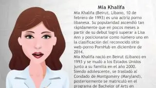 Mia Khalifa - Wiki Videos