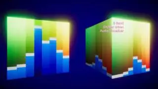 Unity 8 Band Shader Audio Visualizer