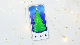 Mixed Media Tag - CASE Me a Christmas Card with @mllupton73