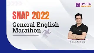 SNAP 2022 General English Marathon | Target SNAP General English Section 