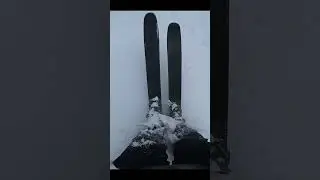 Красная Поляна. Спуск по лавинной дамбе на максималках.