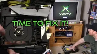 Time To Fix My Original XBOX That won't Read Discs!