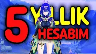 SHOWING MY 1750-DAY GENSHIN ACCOUNT! (CHAT) | Genshin Impact Turkish