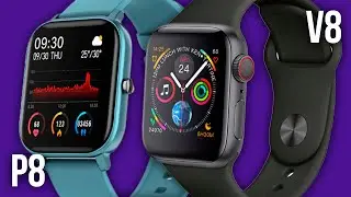 Comparativo: Colmi P8 vs Smartwatch V8 PRO - Qual vale mais a pena? Qual comprar? - P8 vs V8 PRO