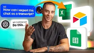 How to Export Transcripts From Custom GPTs (OpenAI GPTs Tutorial)