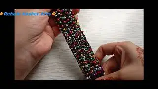 Very simple beautiful black bracelet boys and girls hand made / how to make money  bracelet making