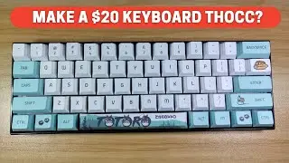 I upgraded my $20 keyboard to sound like premium! (I guess) | Redragon Lakshmi + Akko CS Rose Red