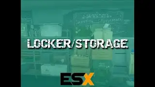 LOCKER / STORAGE FIVEM SCRIPT [ESX] 