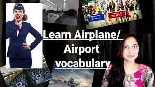 Flight vocabulary English| Basic airport flight related words| Essential vocabulary for flying