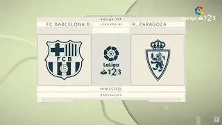 Previa FC Barcelona B vs Real Zaragoza