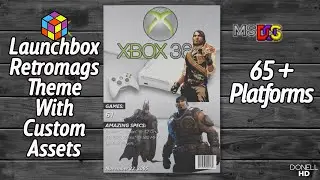 Launchbox (RETROMAGS) Theme With Custom Assets (65+ Platforms)