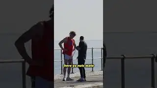 Fake 🥜 sack prank