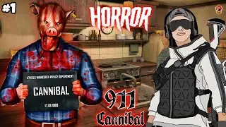 I Play Horror Game 911 Cannibal | Maithon Gaming👻