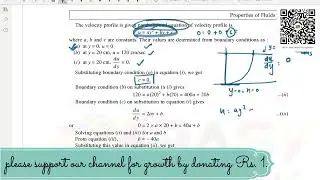 FLUID MECHANICS || R.K BANSAL|| CHAPTER 1 || Properties of Fluids || Example 1.15