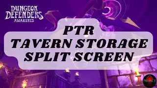 DDA PTR Split Screen and Tavern Storage