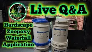 LIVE Q&A Brad's Bioactive Builds DIY Reptile Enclosure, Hardscape, Waterfall, Zoopoxy