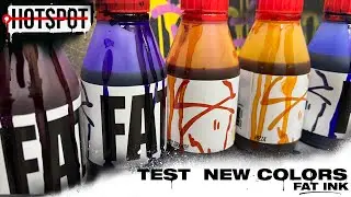 Тестим новые цвета от FAT INK 250мл