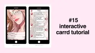 interactive carrd tutorial #15