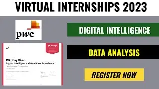 PwC  Online Internship with Certificate | Virtual internship with certificates | Free Internships