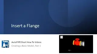 INSERT A FLANGE