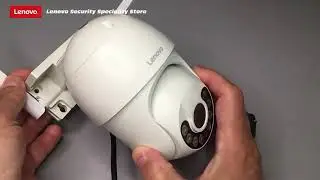 Câmera IP Lenovo 3MP / 5MP PTZ Wifi Prova D 'Água