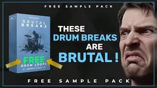🥁 30 Brutal Break Drum Loops 🥁 [ FREE SAMPLE PACK ]