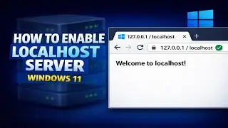 How to enable localhost Server on Windows 11 | Setup localhost IIS on Windows 11 22H2