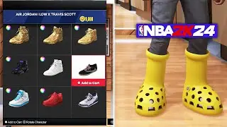 NBA 2K24: All Shoes + Shoe Creator (JORDAN, NIKE, ADIDAS, PUMA, NB & UA)