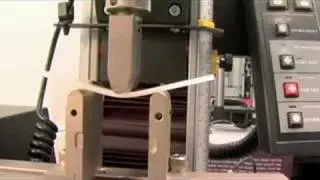 Instron 5544 3 point bend test