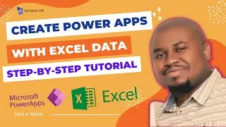 How to Create Power Apps from Excel with Data | Step-by-Step Tutorial