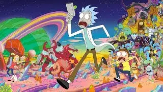RICK & MORTY ON ACID (Trippy Video)