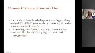 Muriel Médard - Universal decoding and the grand irrelevance of code construction