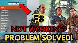 MENYOO Trainer F8 Button Not Working in GTA 5 || F8 PROBLEM SOLVED || Menyoo Trainer Not Working