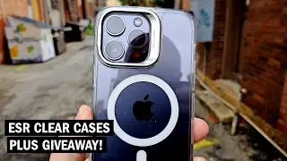 ESR Kickstand Clear Cases for the iPhone 14 Pro Max PLUS Giveaway!