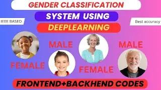 Gender Classification Using Deep Learning | CNN-Based IEEE Final Year Project with Code