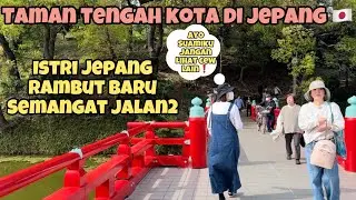 Istri jepang rambut baru langsung jalan jalan