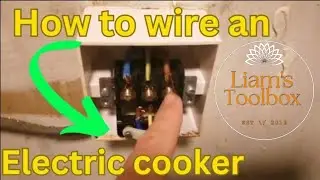 How to wire an electric cooker!