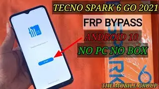 tecno spark 6 go 2021 frp Bypass  Android 10// google play service not working  easy step.
